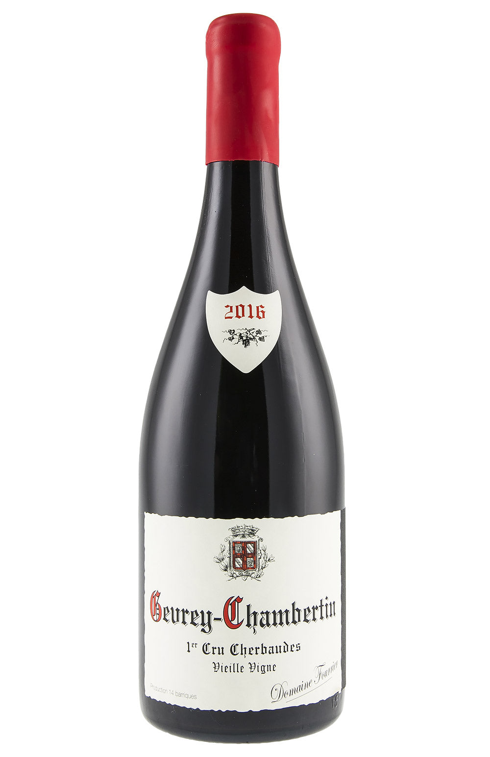 Gevrey Chambertin Cherbaudes Vieilles Vignes Domaine Fourrier 2016