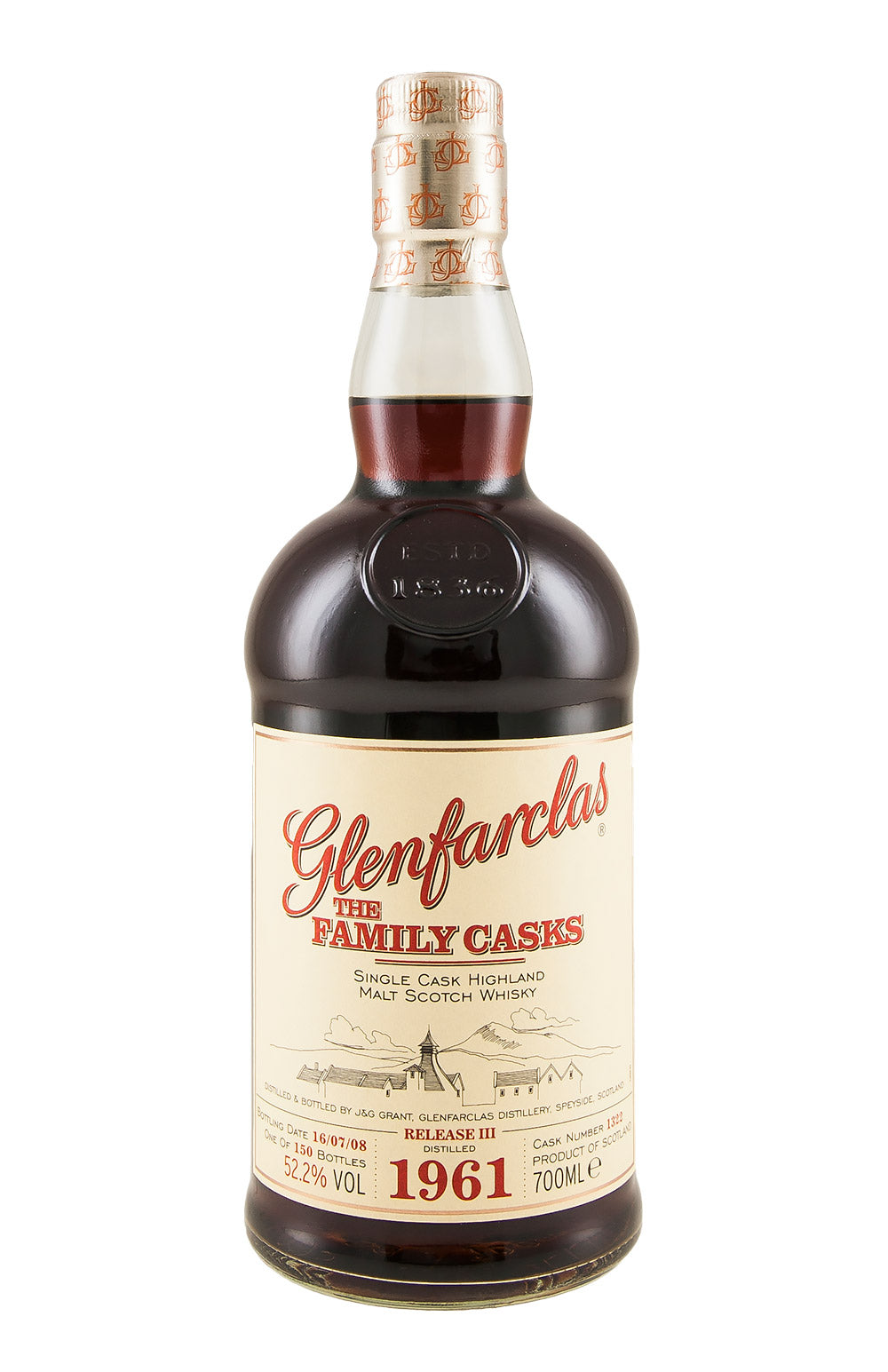 Glenfarclas Family Cask 1322 1961