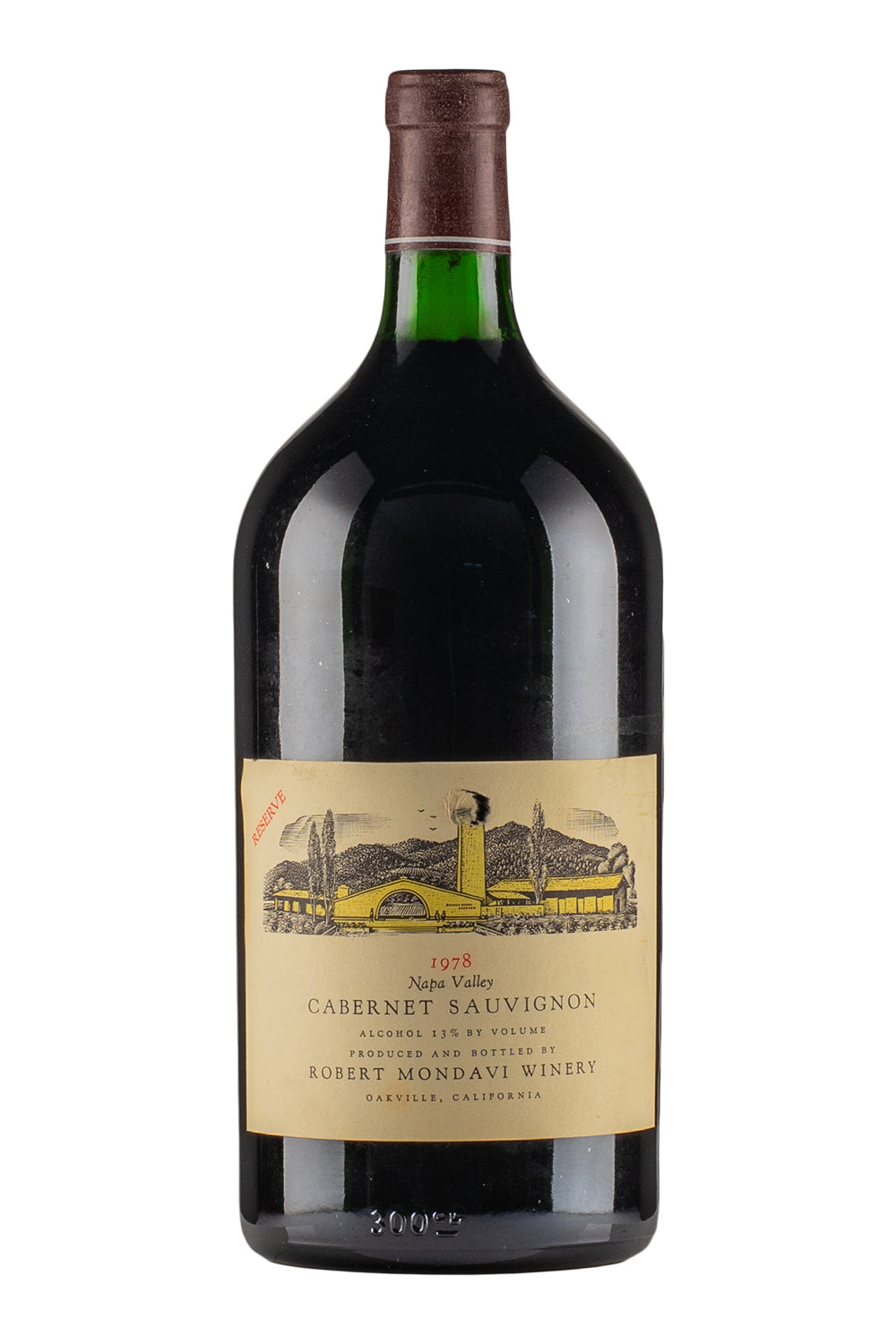 Mondavi Reserve Cabernet Sauvignon 300cl 1978