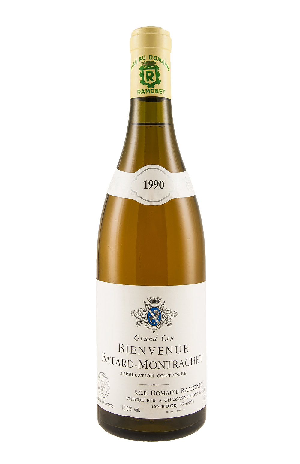 Bienvenues Batard Montrachet Ramonet 1990