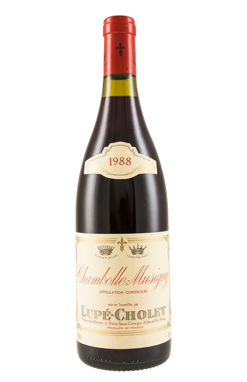 Chambolle Musigny Lupe Cholet 1988