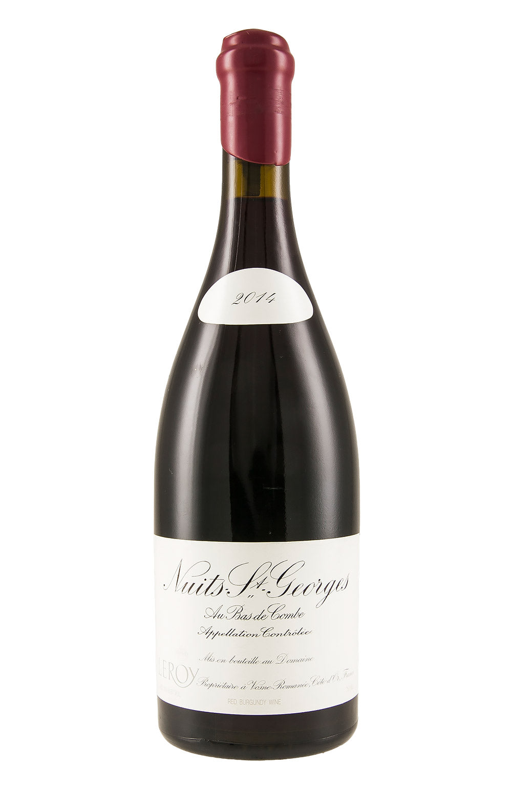 Nuits St Georges Au Bas de Combe Domaine Leroy 2014