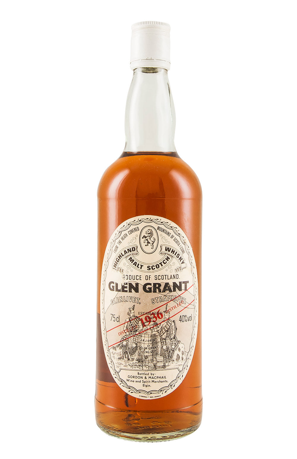 Glen Grant Gordon & MacPhail c. 1980s 1936