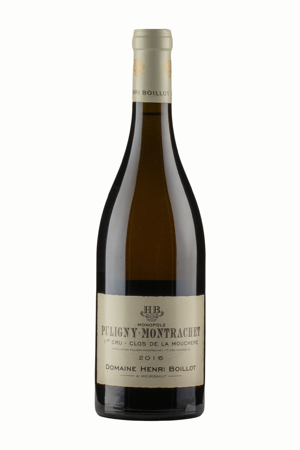 Puligny Montrachet Clos de la Mouchere Henri Boillot 2016