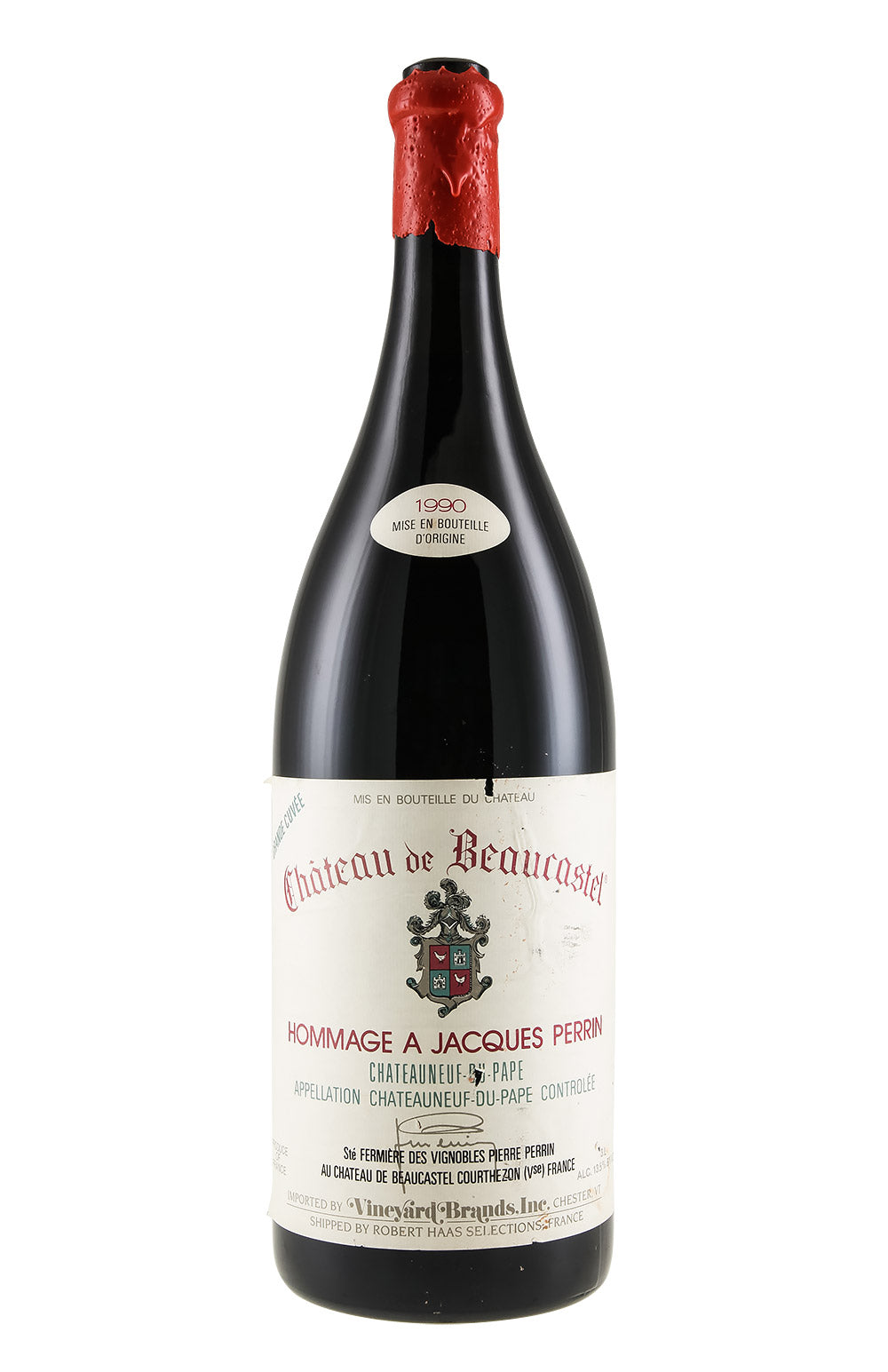 Chateauneuf du Pape Hommage a Jacques Perrin Beaucastel 300cl 1990