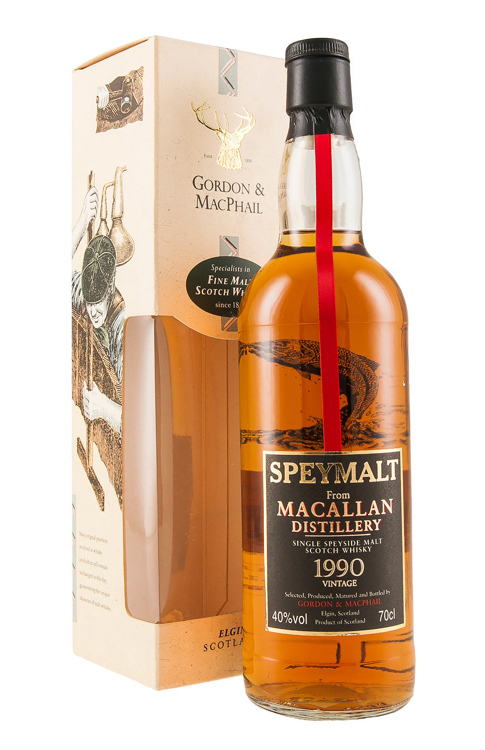 Macallan Speymalt G&M (Bottled 1998) 1990