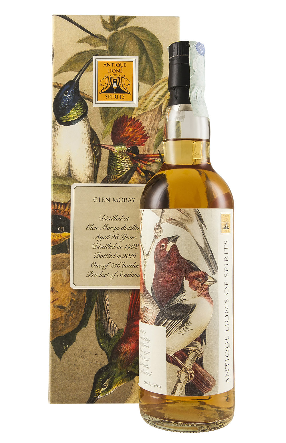Tormore 28 Year Old Antique Lions of Spirits The Birds 1988