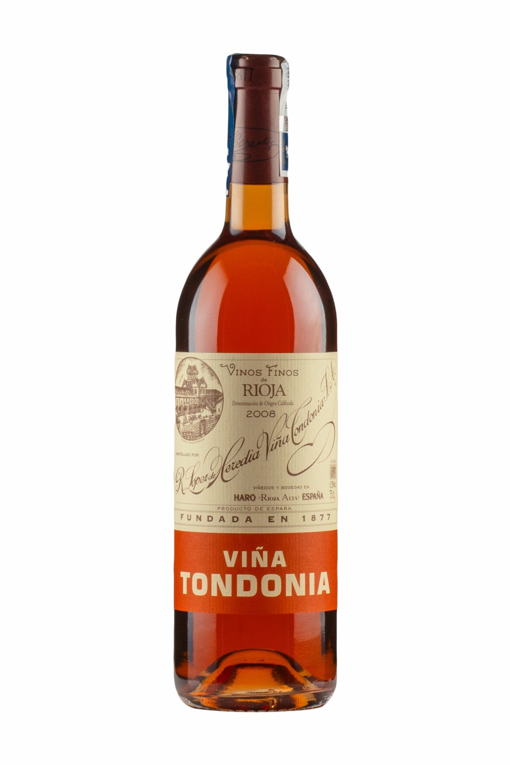 Vina Tondonia Rioja Gran Reserva Rosado Lopez de Heredia 2008