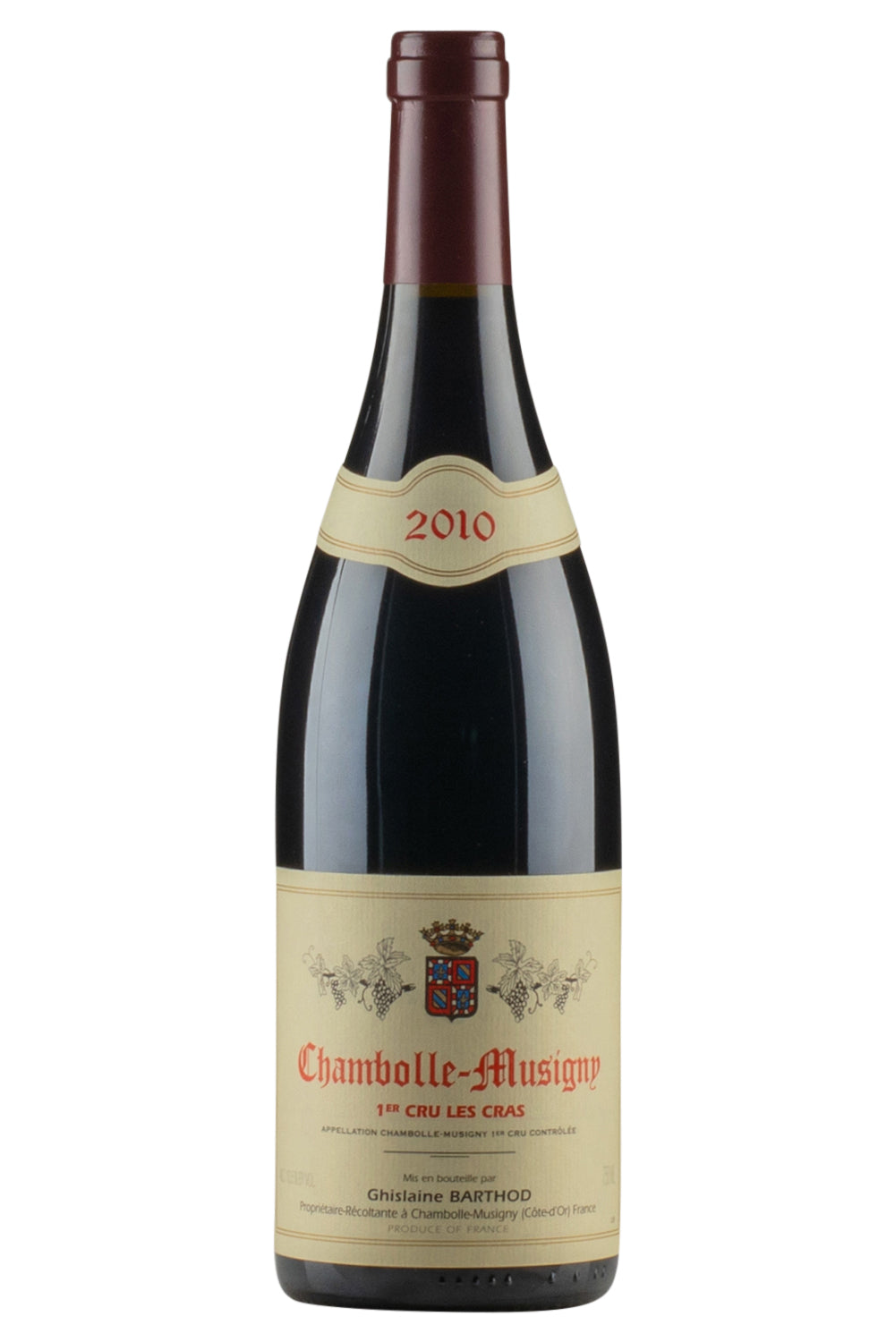 Chambolle Musigny Les Cras Ghislaine Barthod 2010