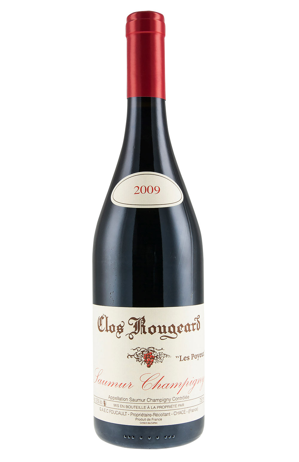 Saumur Champigny Les Poyeux Clos Rougeard 2009