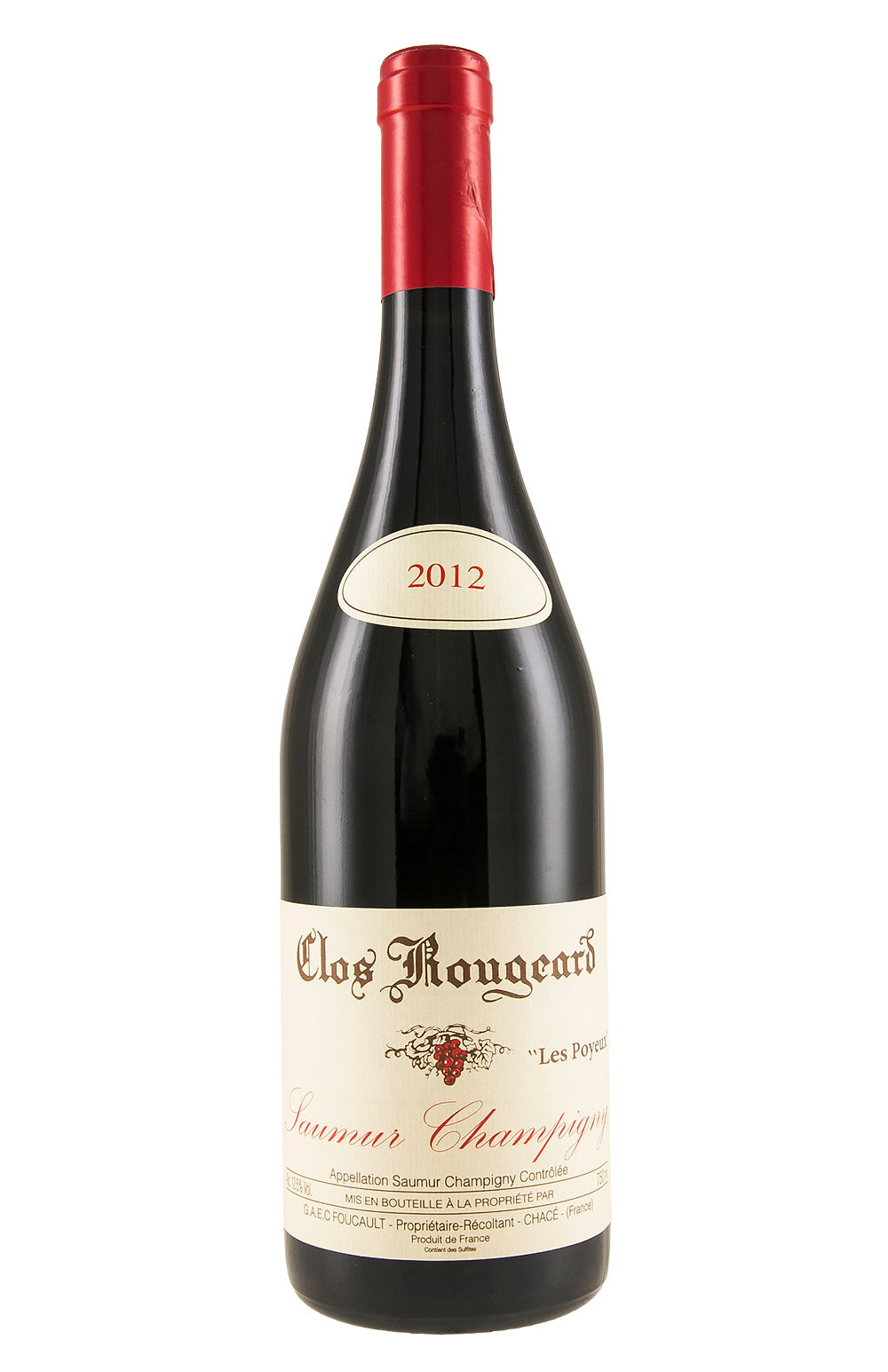 Saumur Champigny Les Poyeux Clos Rougeard 2012