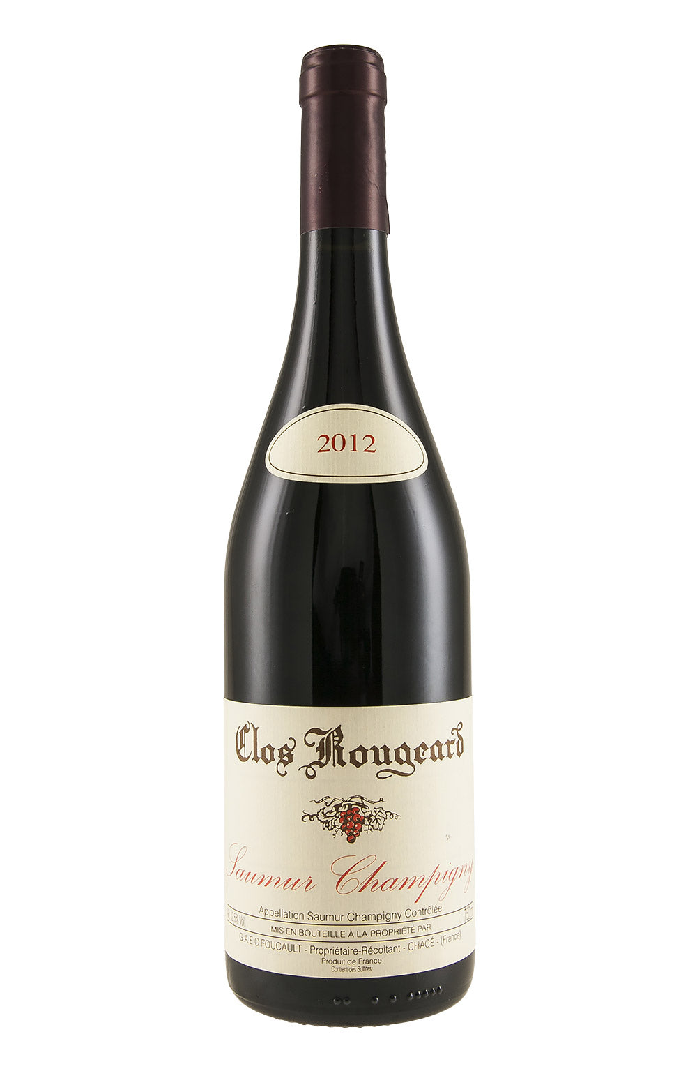 Saumur Champigny Clos Rougeard 2012