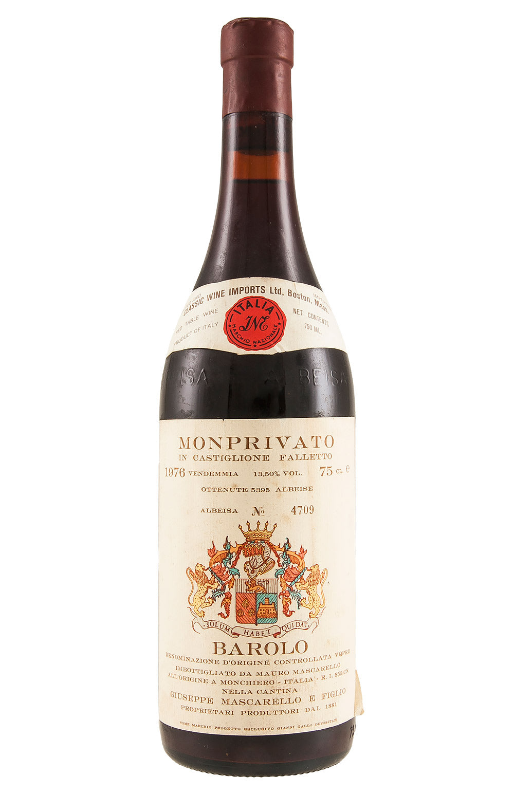 Barolo Monprivato Mascarello 1976