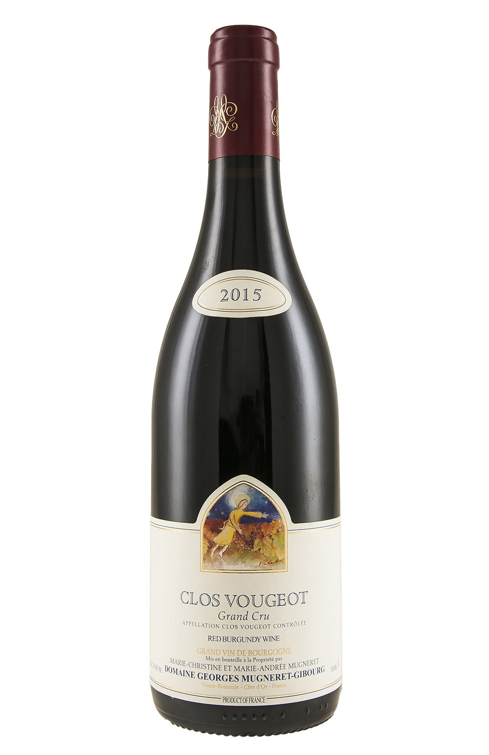 Clos Vougeot Mugneret Gibourg 2015