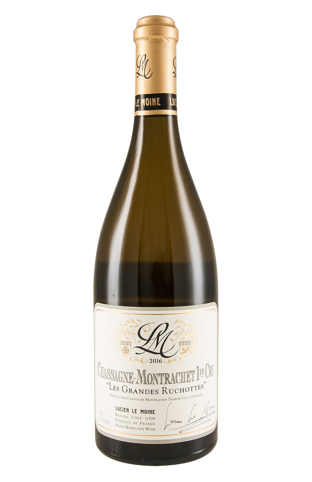 Chassagne Montrachet Les Grandes Ruchottes Lucien Le Moine 2016