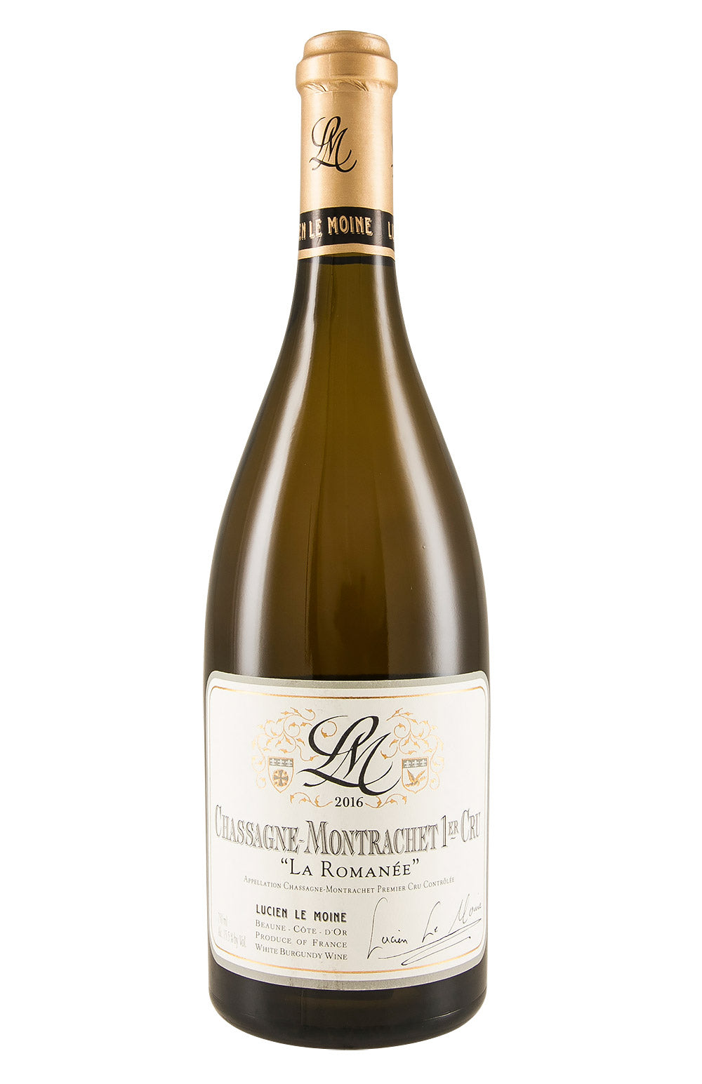 Chassagne Montrachet La Romanee Lucien Le Moine 2016