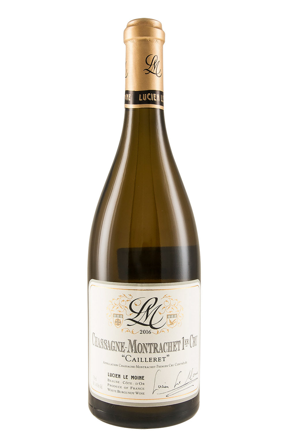 Chassagne Montrachet Cailleret Lucien Le Moine 2016