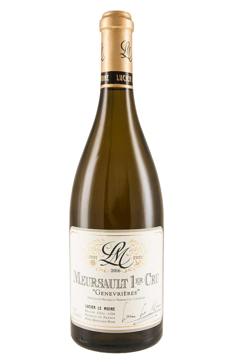 Meursault Genevrieres Lucien Le Moine 2016