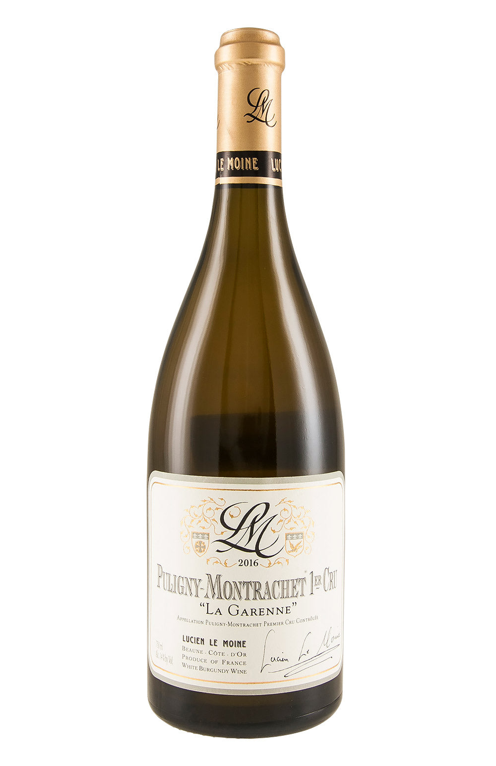 Puligny Montrachet La Garenne Lucien Le Moine 2016