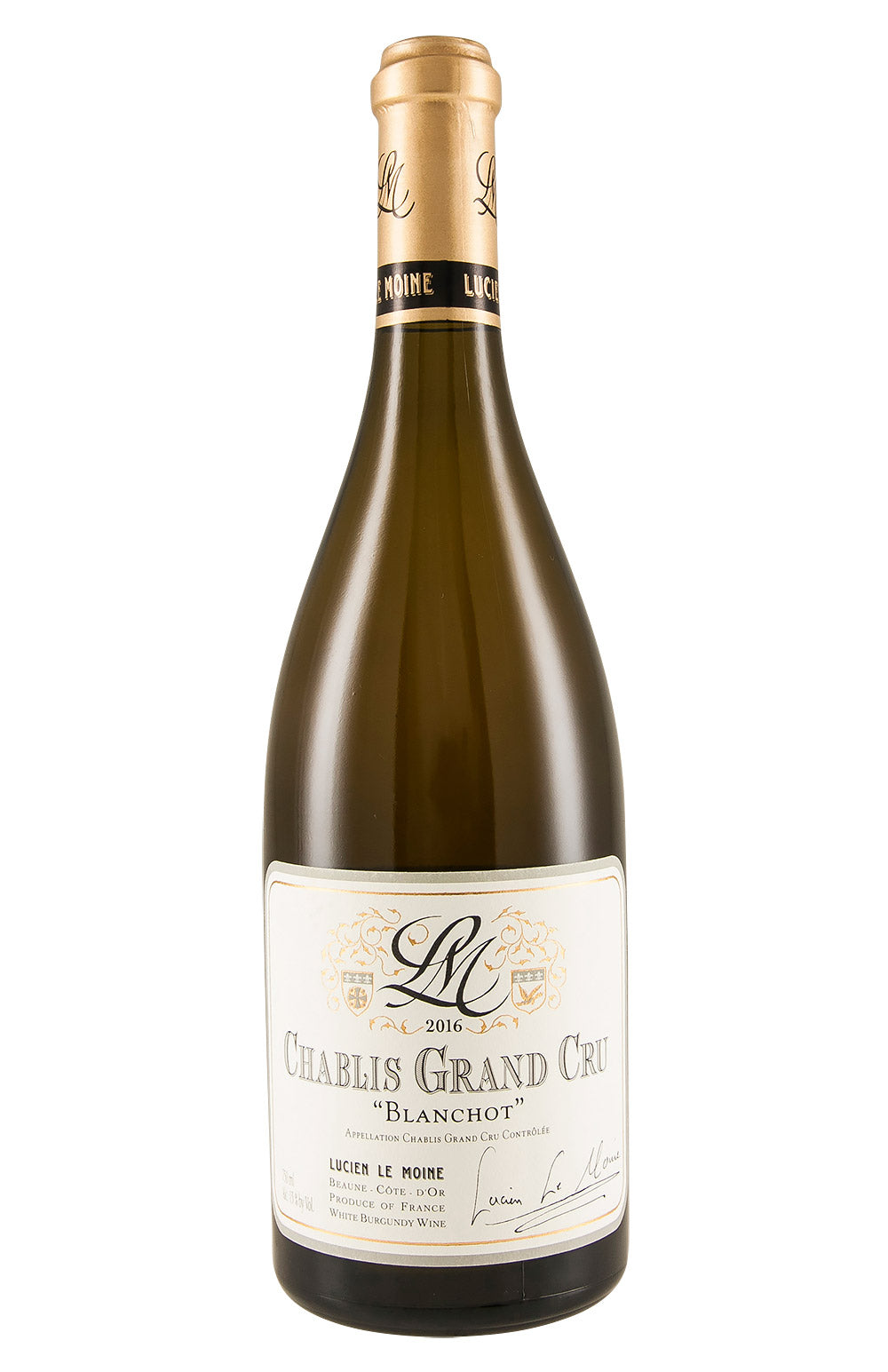 Chablis Blanchots Lucien Le Moine 2016