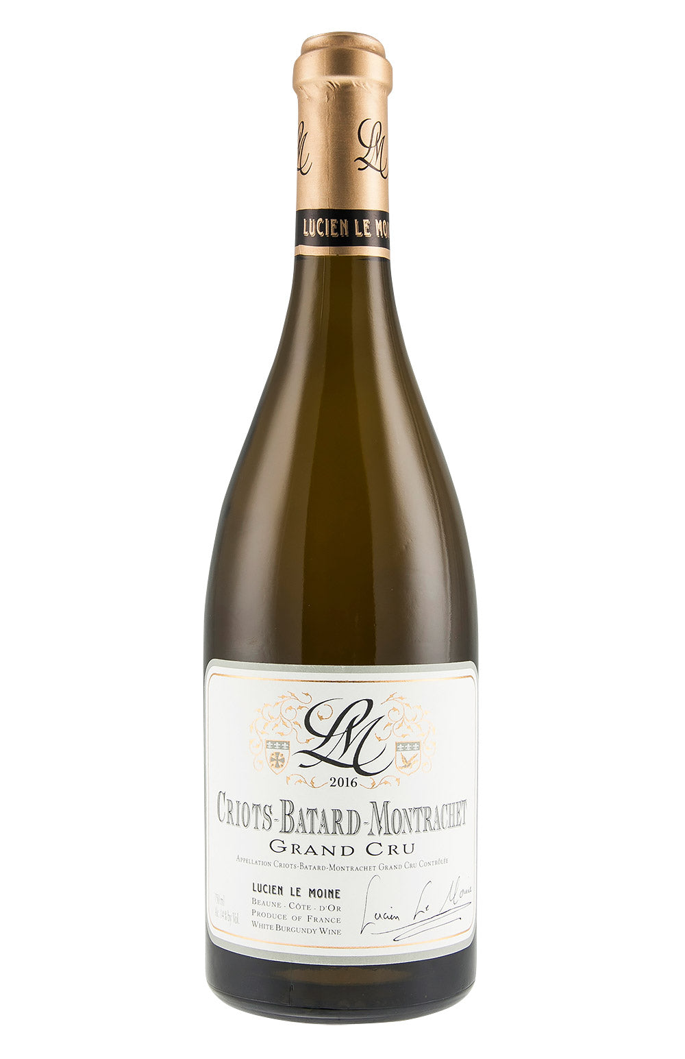 Criots Batard Montrachet Lucien Le Moine 2016