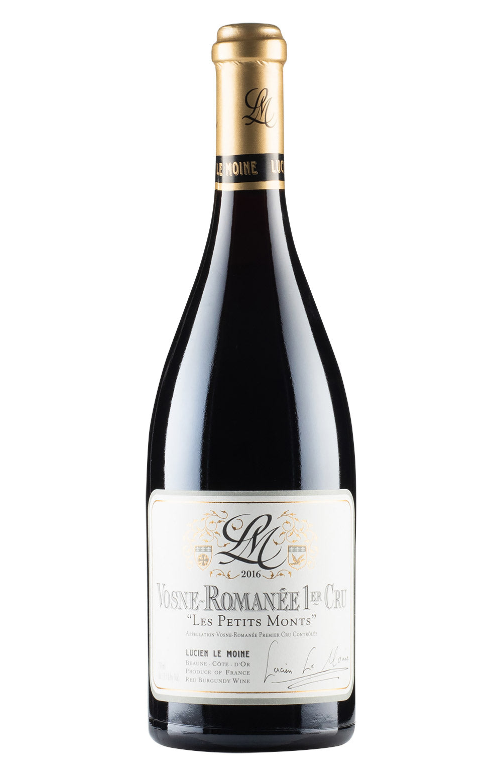 Vosne Romanee Les Petits Monts Lucien Le Moine 2016