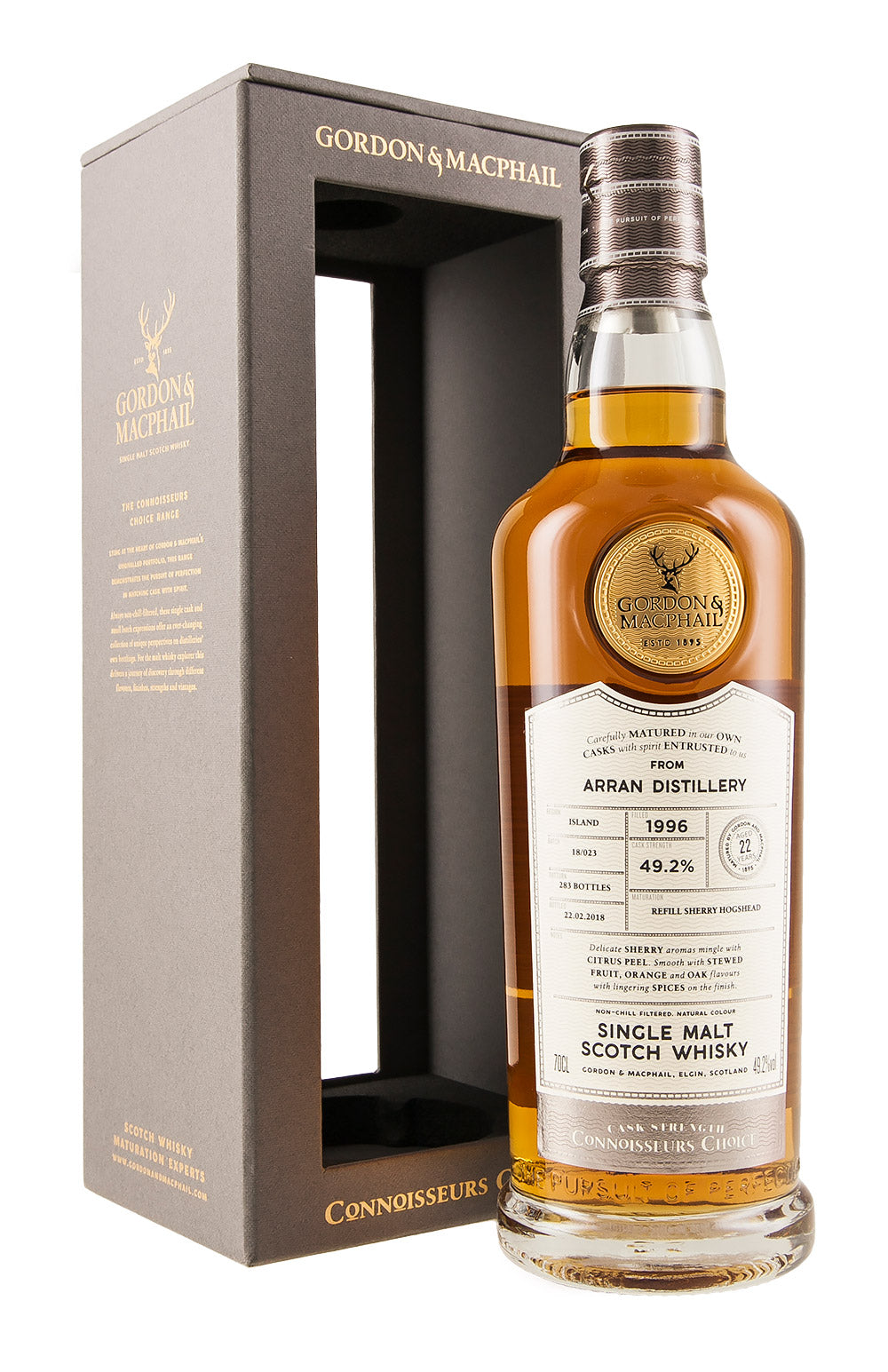 Arran Connoisseurs Choice Cask Strength 1996