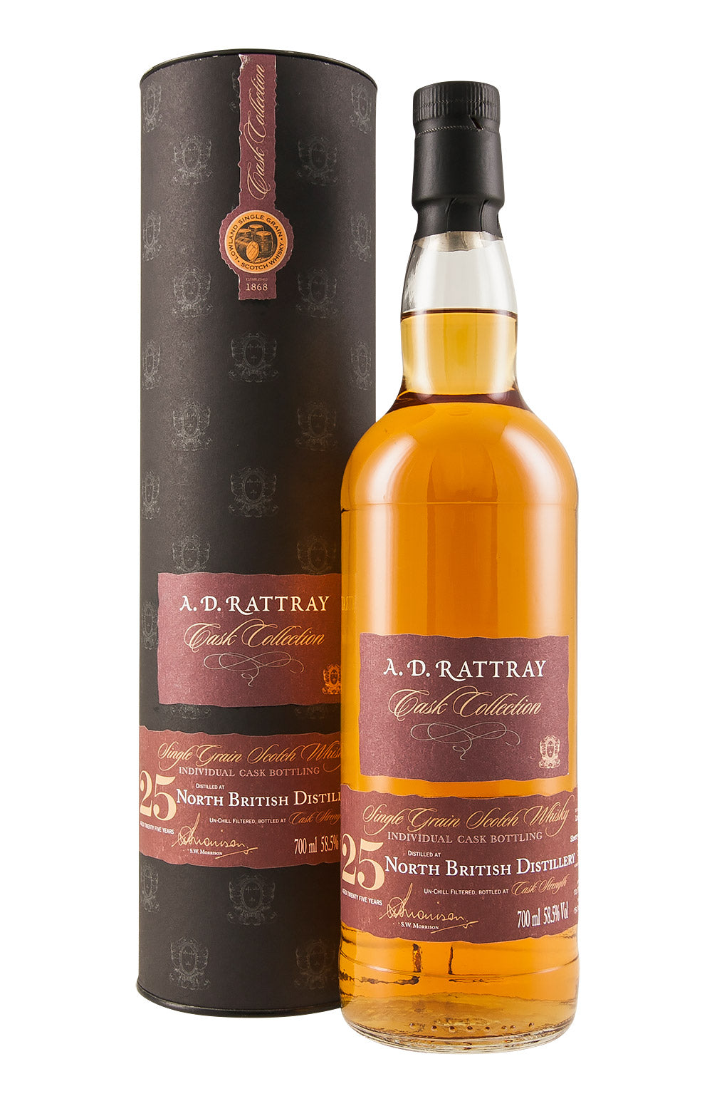 North British 25 Year Old Cask Collection A D Rattray 1991