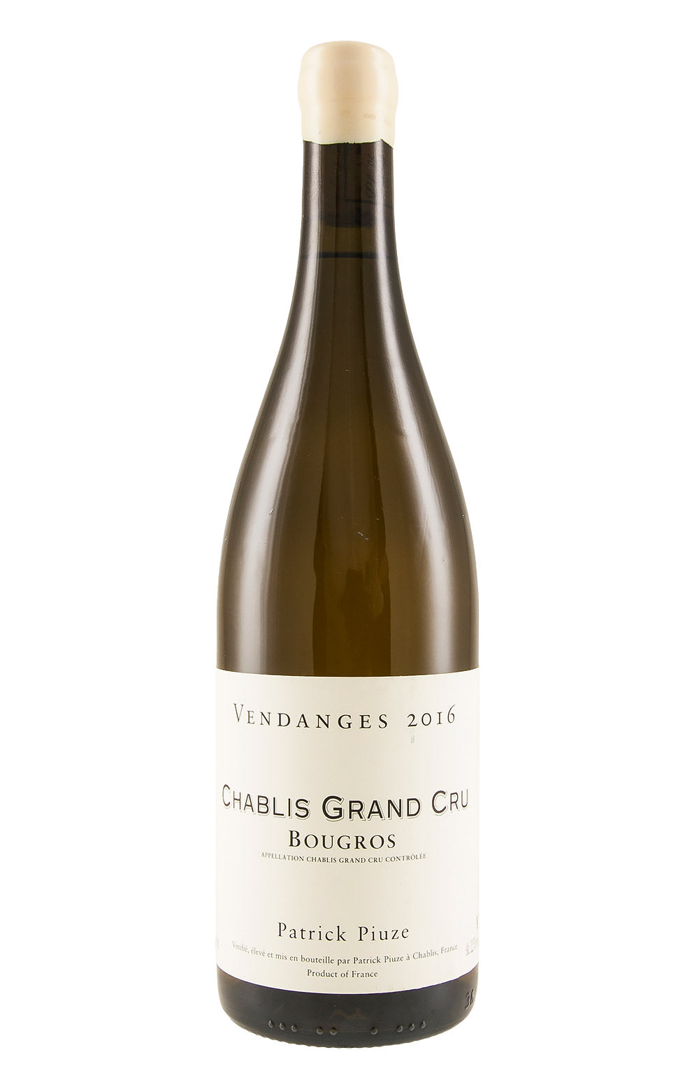 Chablis Bougros Patrick Piuze 2016