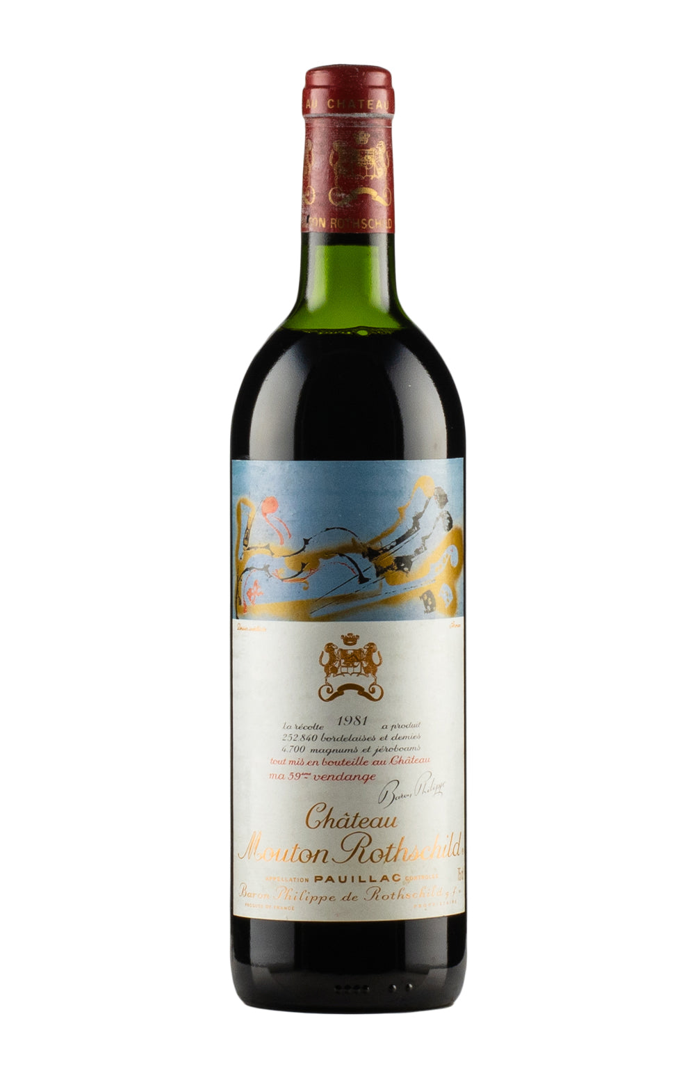Mouton Rothschild 1981