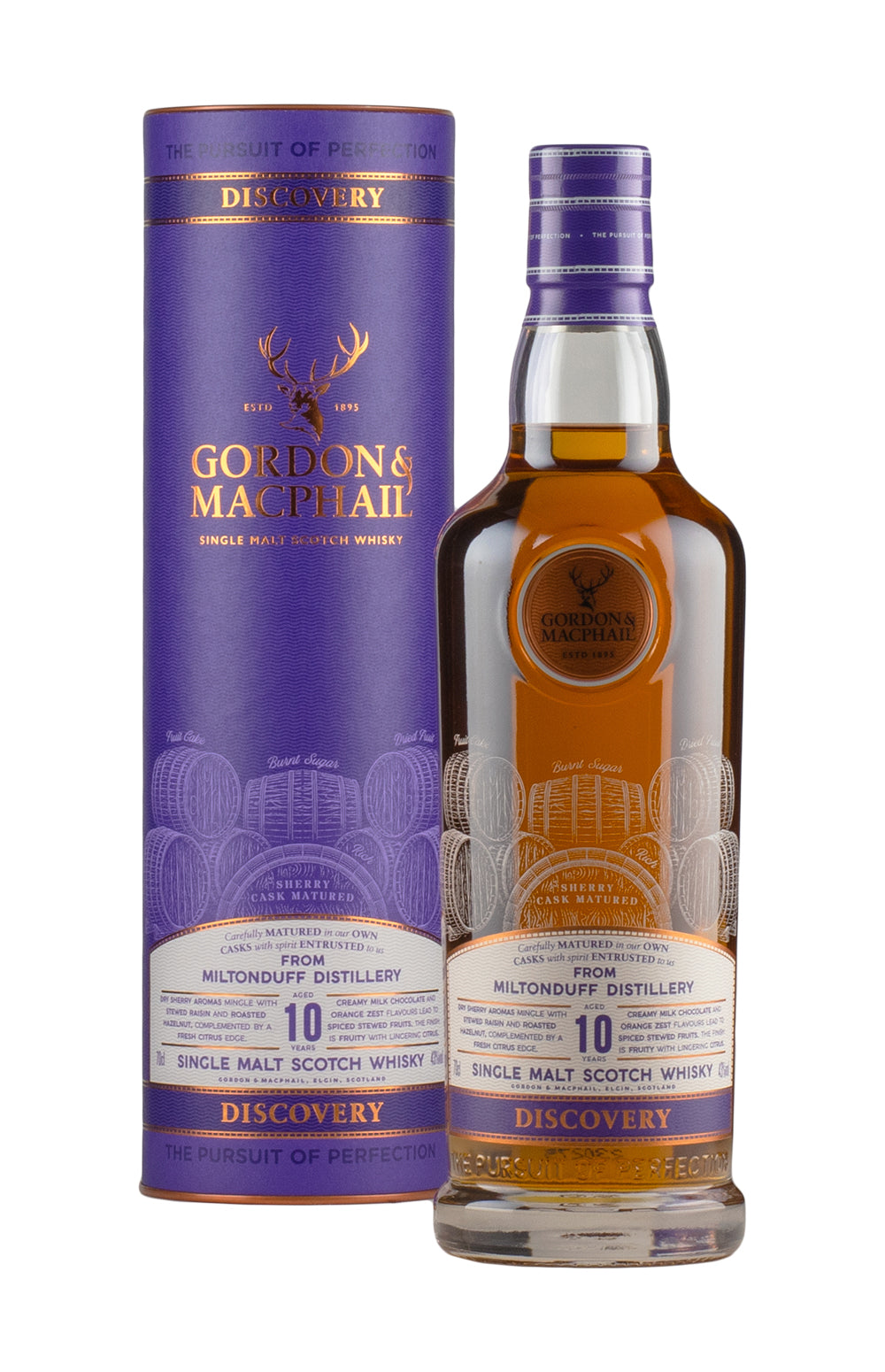Miltonduff 10 Year Old Discovery Gordon & MacPhail