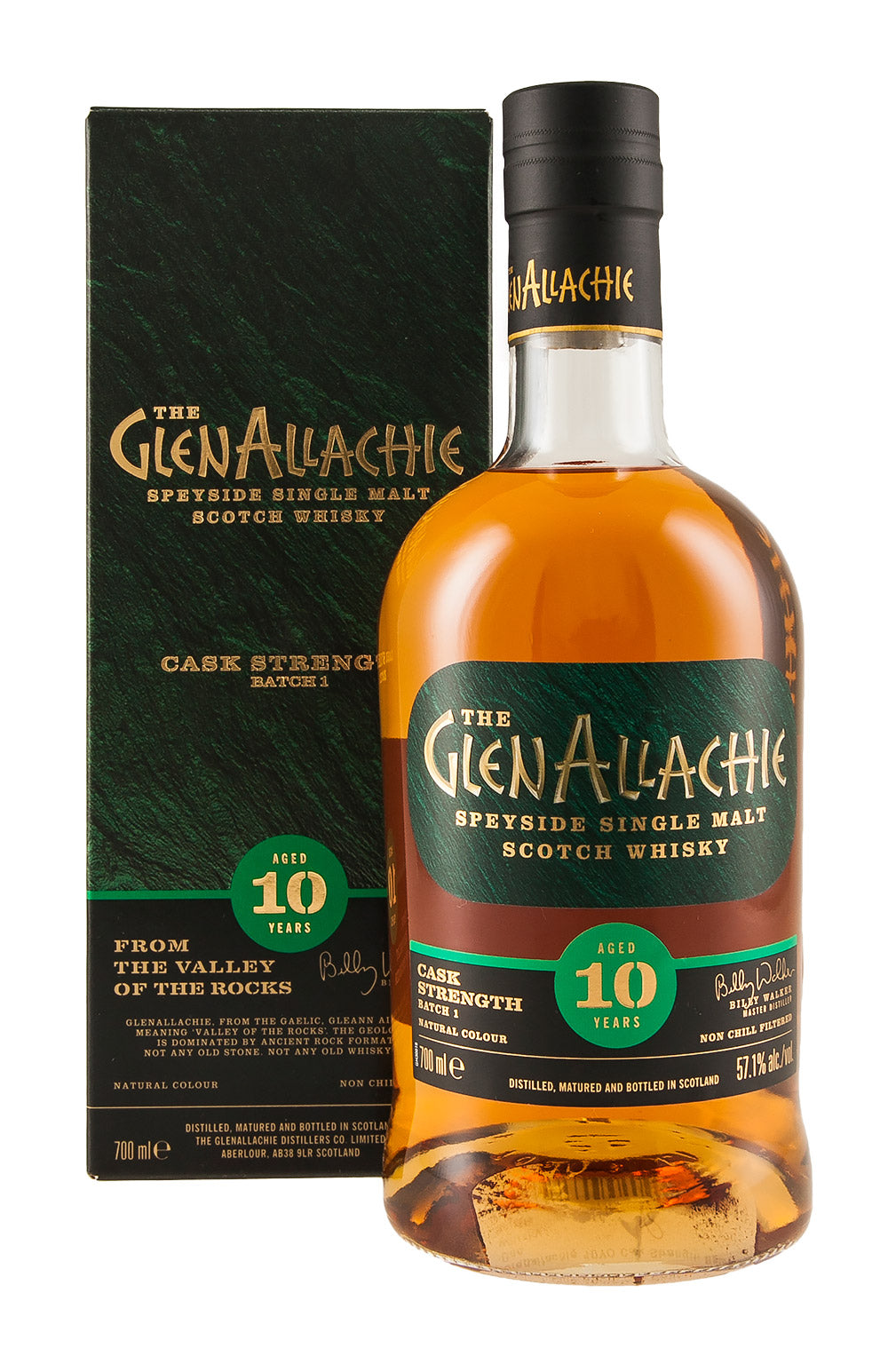 GlenAllachie 10 Year Old Cask Strength Batch One