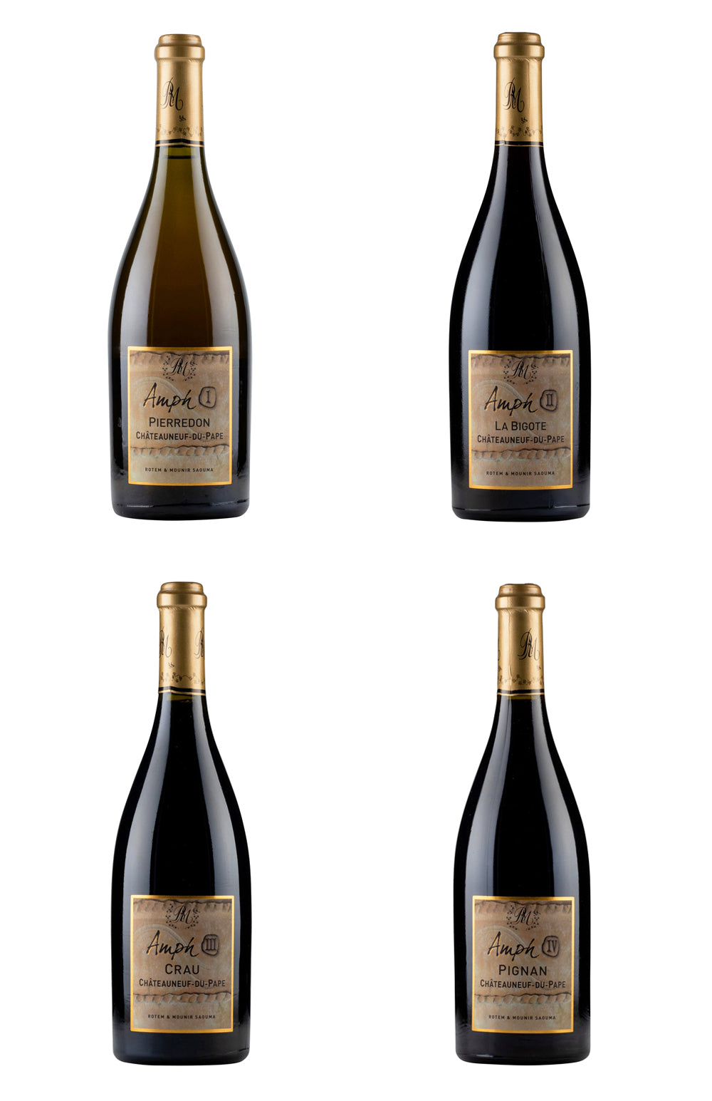 Chateauneuf du Pape Amphora Collection Saouma (4x75cl) 2016