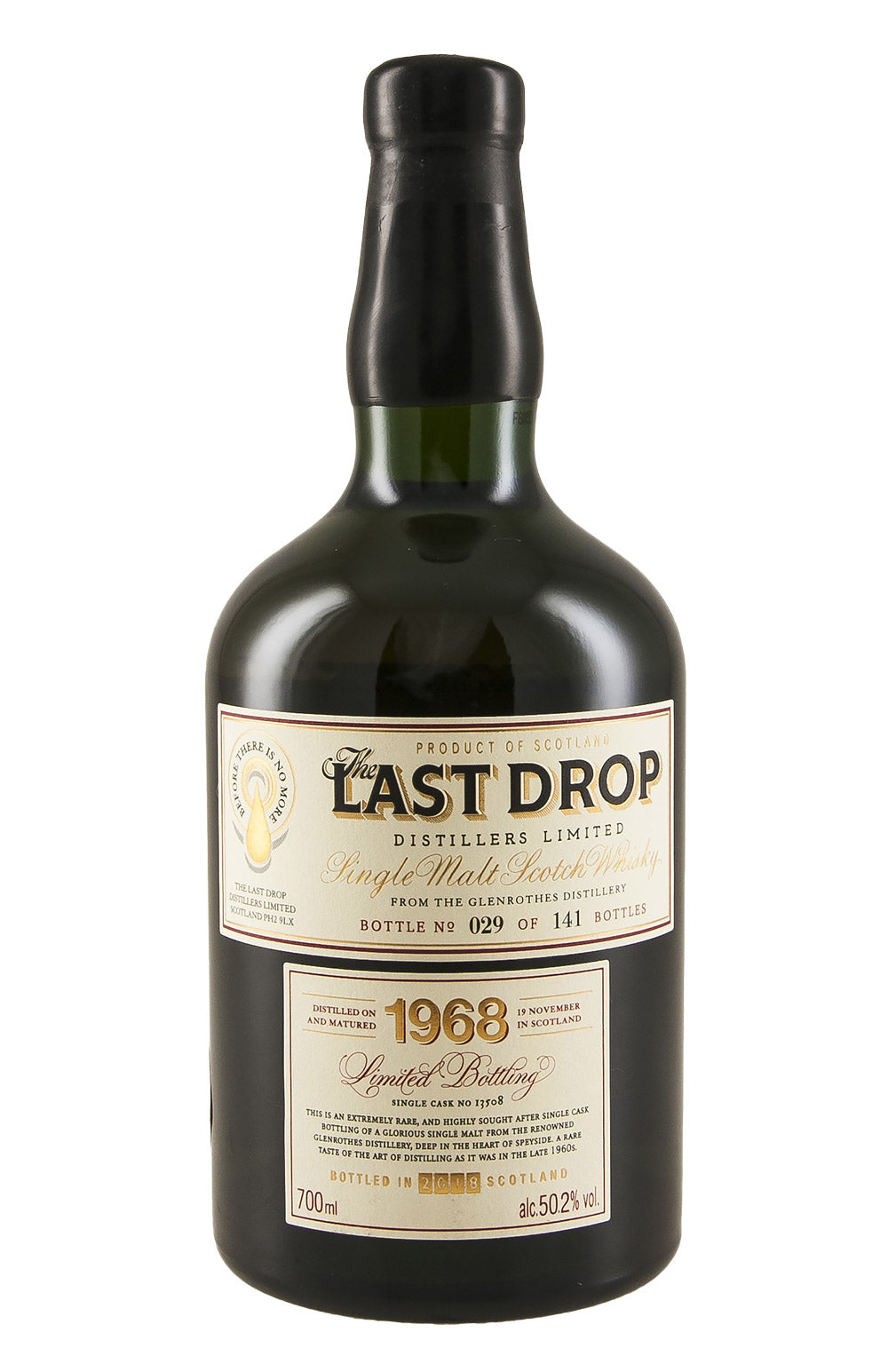 Glenrothes Cask 13508 The Last Drop 1968