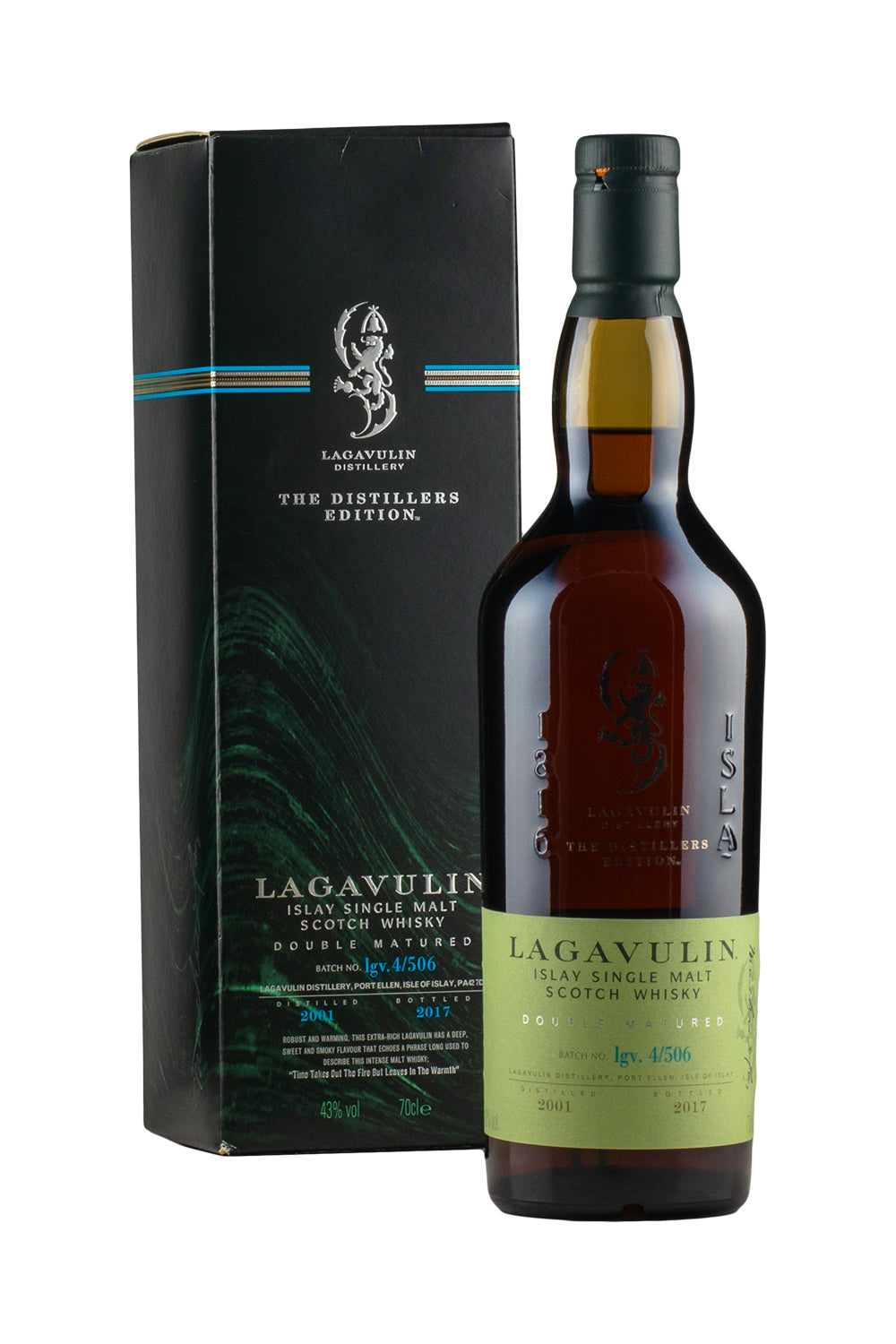 Lagavulin Distiller`s Edition LG.4/506 2001