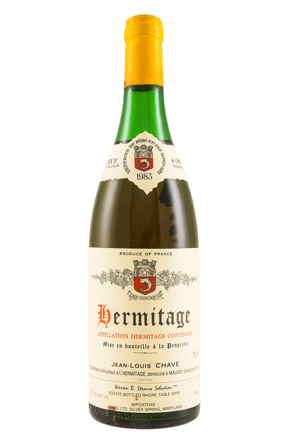 Hermitage Blanc Chave 1983