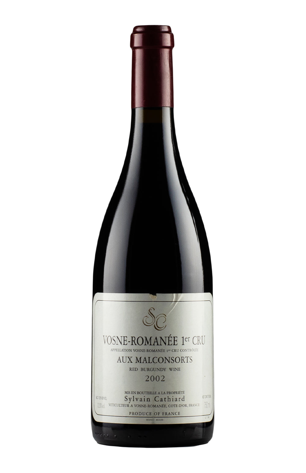 Vosne Romanee Aux Malconsorts Sylvain Cathiard 2002