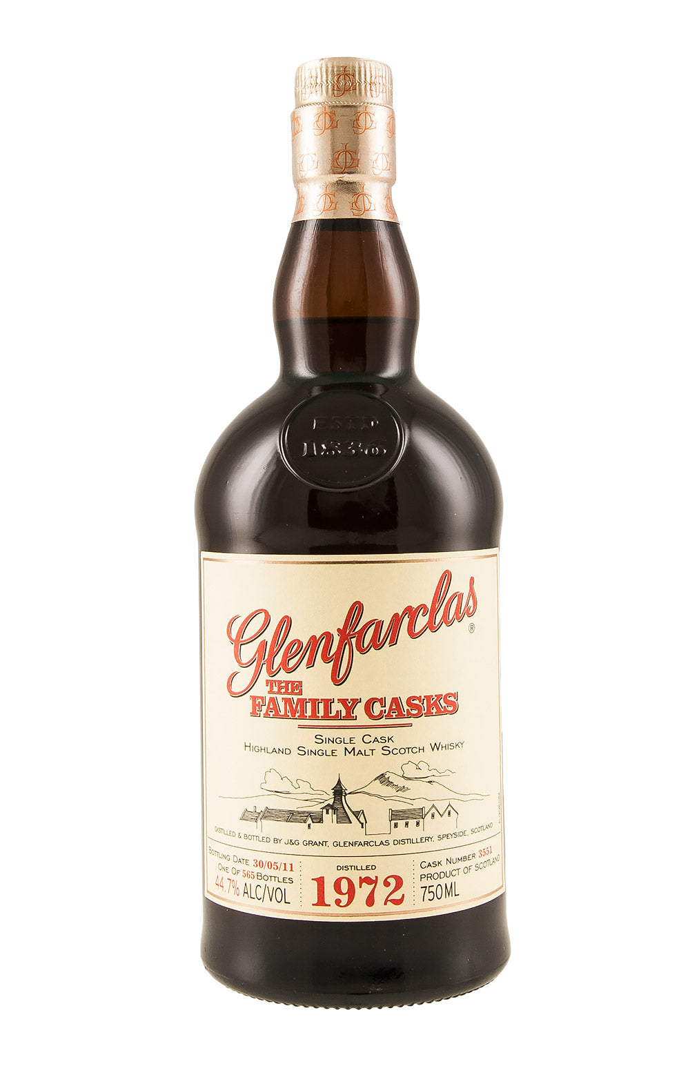 Glenfarclas Family Cask 3551 1972