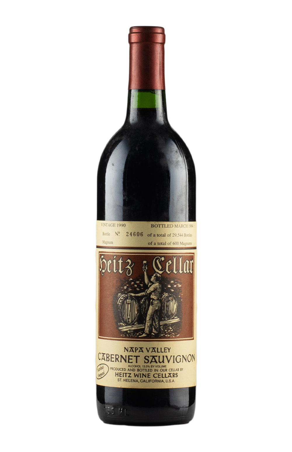 Heitz Martha`s Vineyard Cabernet Sauvignon 1990