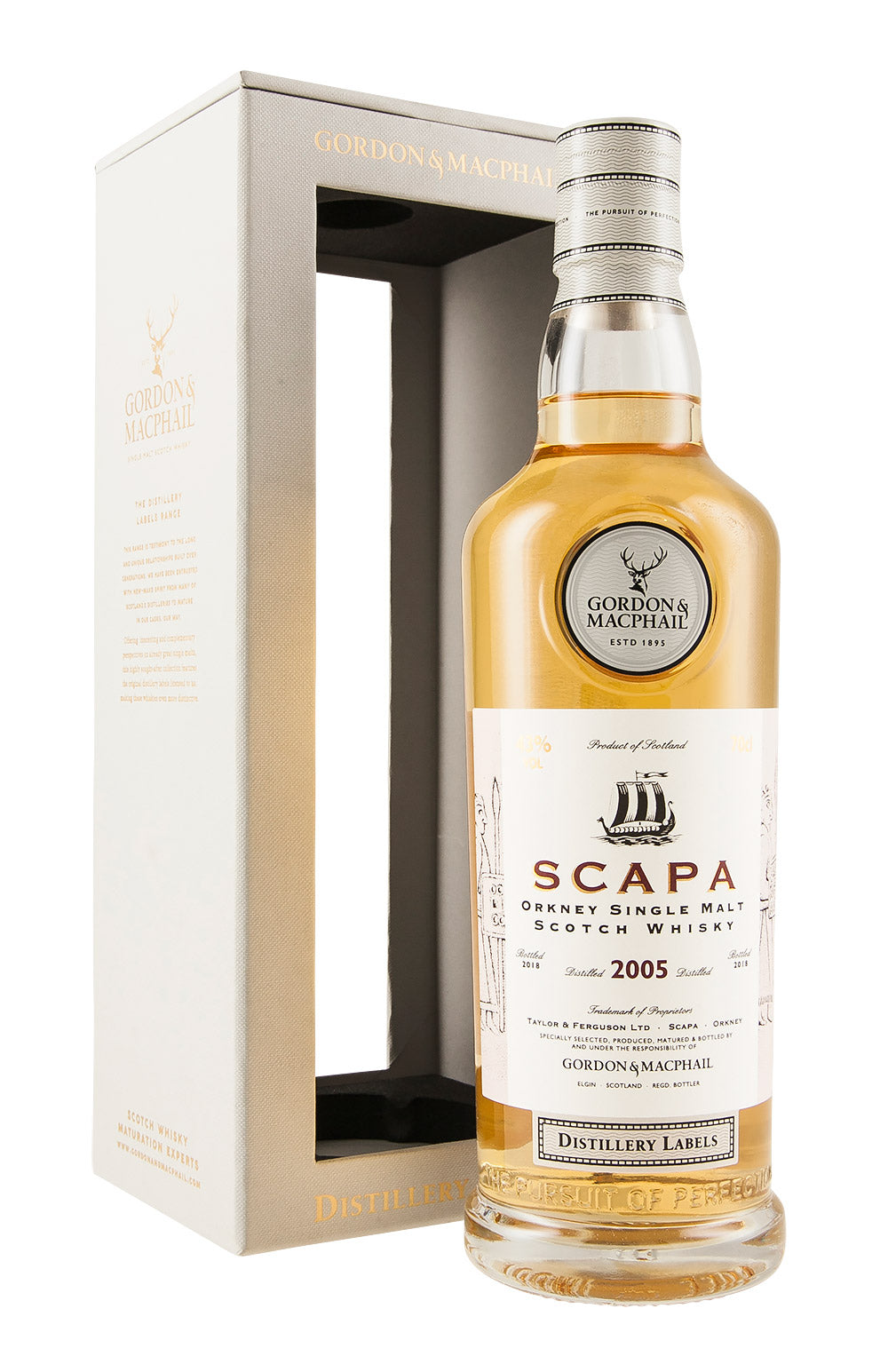 Scapa G&M Distillery Labels 2005