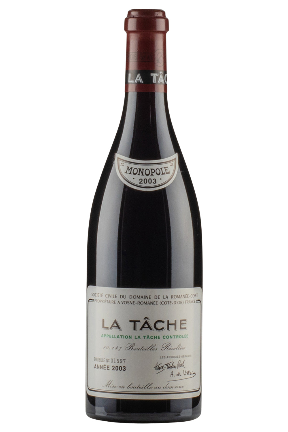 La Tache DRC 2003