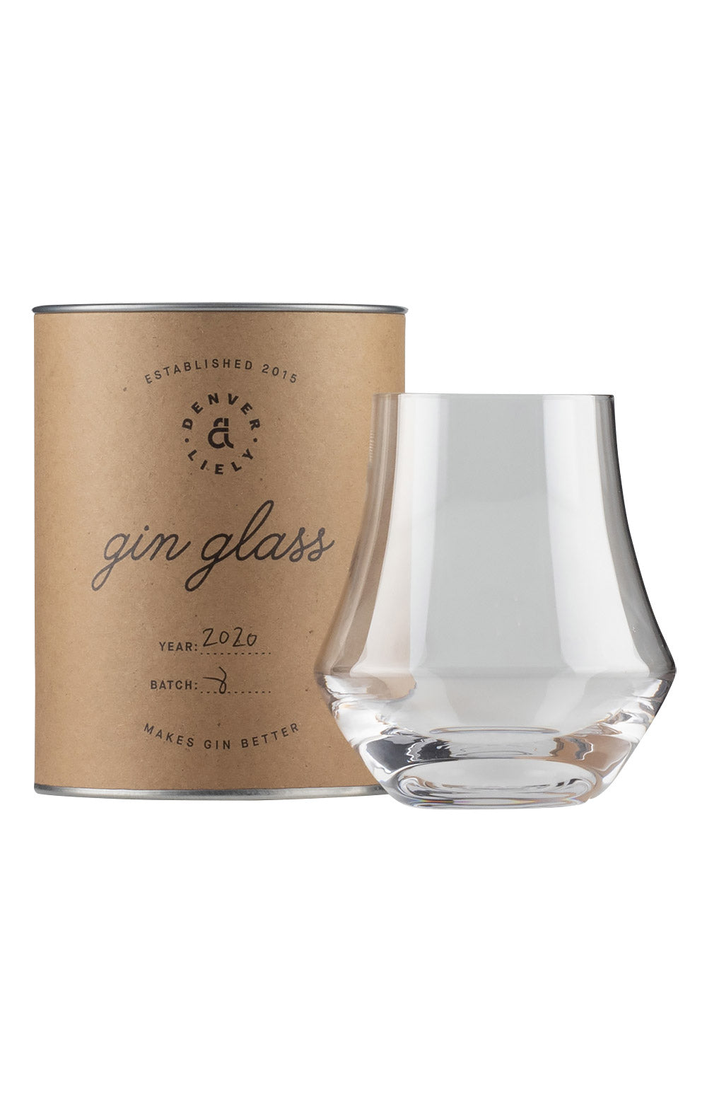 Denver and Liely Gin Glass
