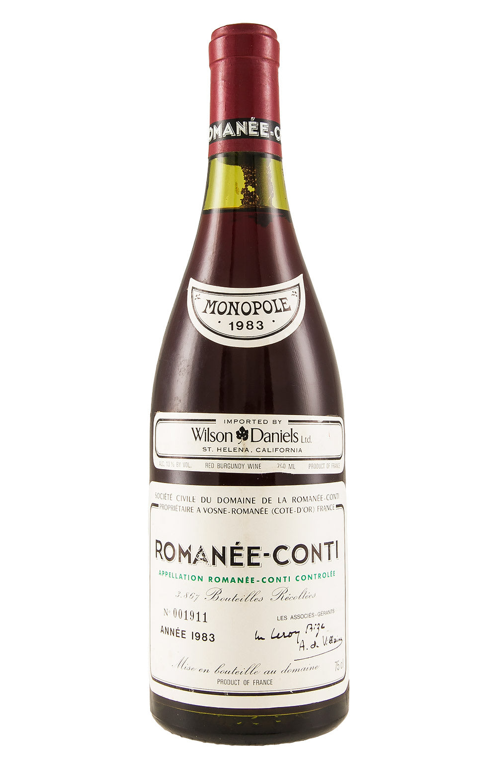 Romanee Conti DRC 1983