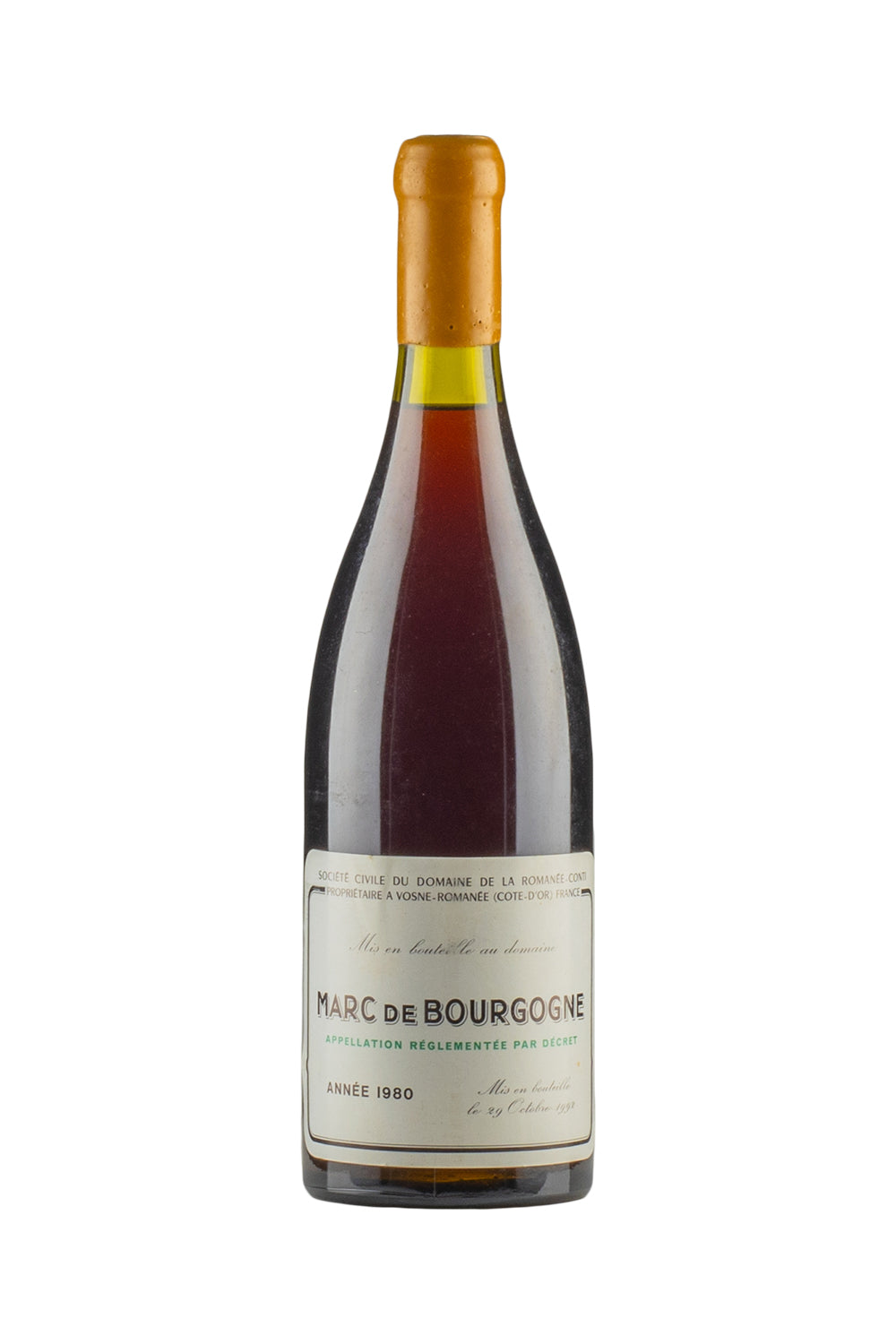 Marc de Bourgogne DRC 1980