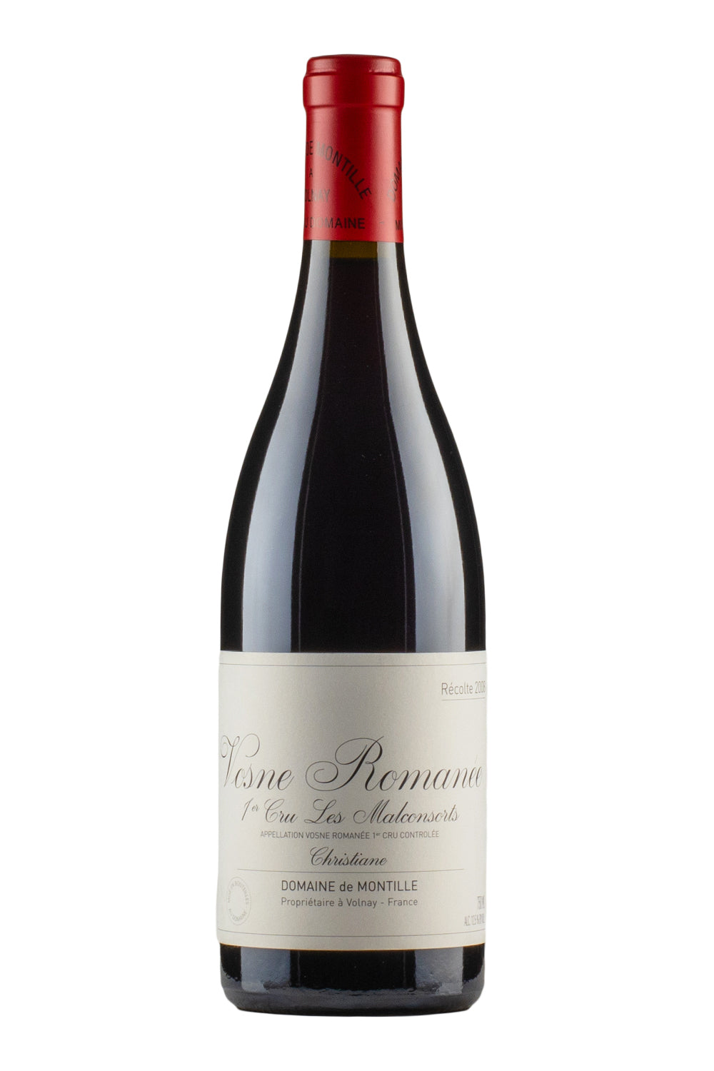 Vosne Romanee Malconsorts Christiane de Montille 2008