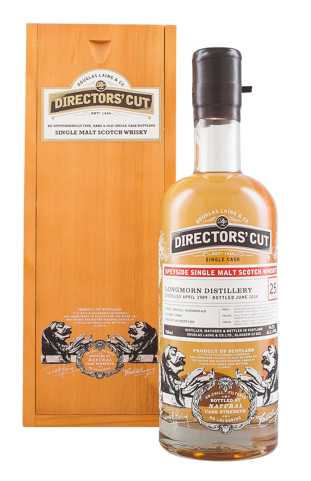 Longmorn 25 Year Old Director`s Cut 1989
