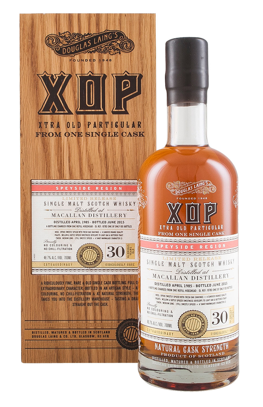Macallan Xtra Old Particular 30 Year Old 1985