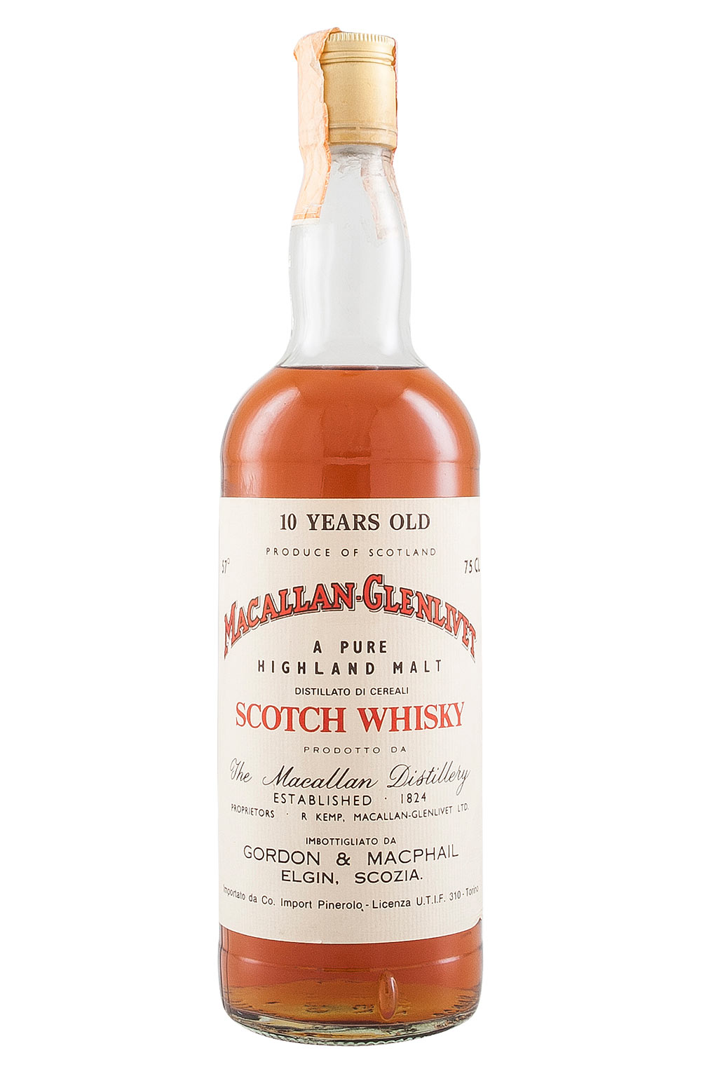 Macallan Glenlivet 10 Year Old