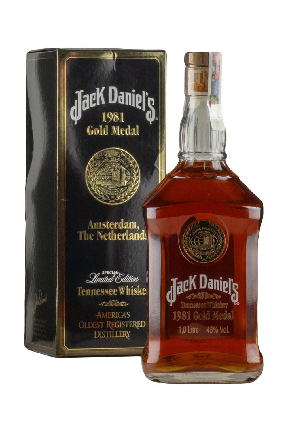 Jack Daniels 1981 Gold Medal
