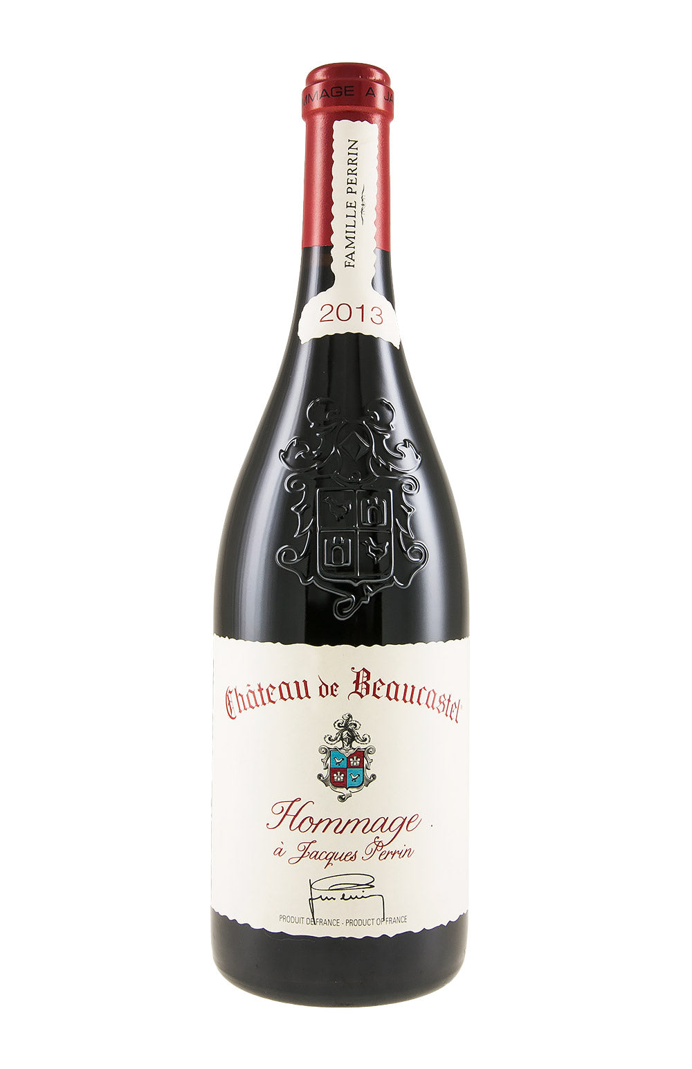 Chateauneuf du Pape Hommage a Jacques Perrin Beaucastel 2013